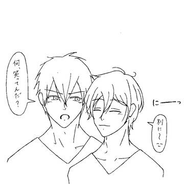 夏冬落書き