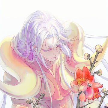 菩提の花のした