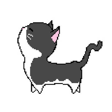 ねこゆう_pixel animation
