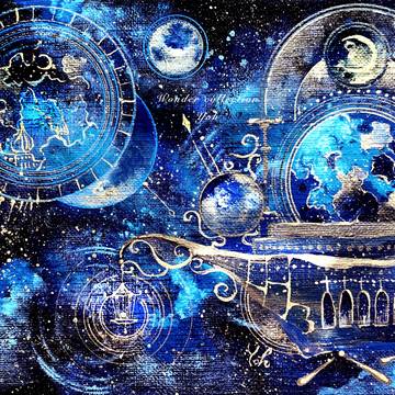 ♢空に溶ける月船♢