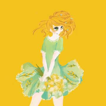 春ワンピ　ソニア