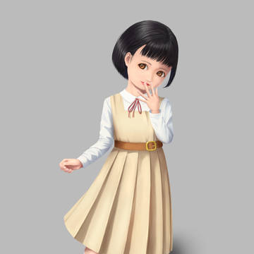女の子
