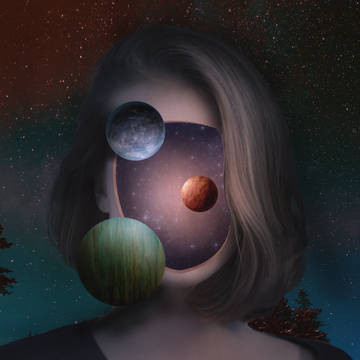 太空女