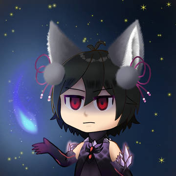 Cute wolf