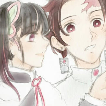 Kamado tanjiro & Tsuyuri Kanao