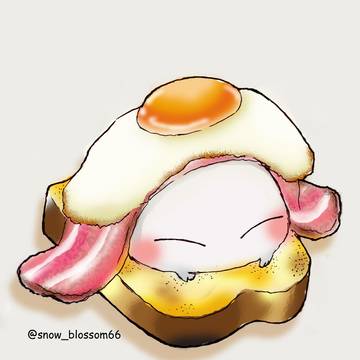 ふかふかおふとん。(食べられます)