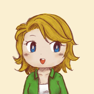 鉛筆タッチのリアナ