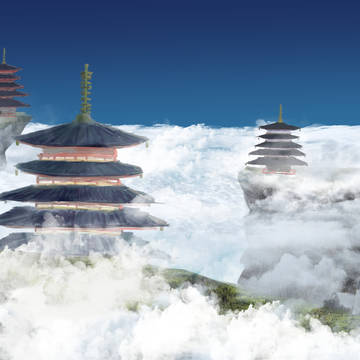 雲海の塔