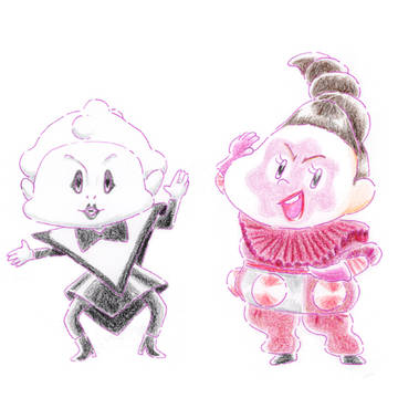 塩の魔人と醤油の魔人