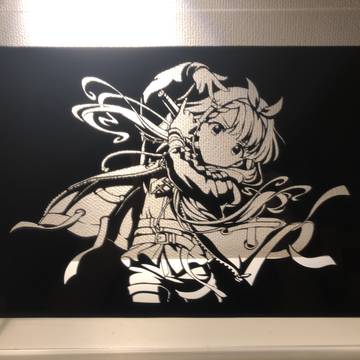 [切り絵]久川凪