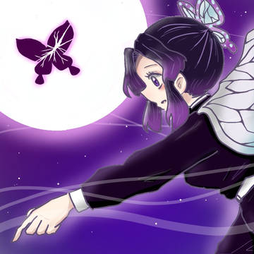 胡蝶しのぶ イラスト