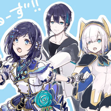 Vの方々らくがき