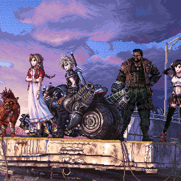 FF7R ドット絵GIF