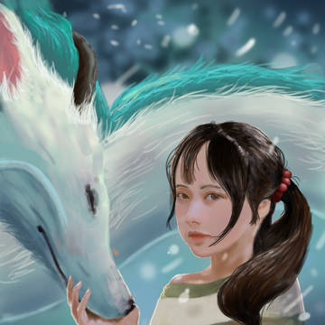 Hichiro x Haku - Spirited Away