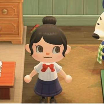 あつまれどうぶつの森 三葉の制服モチーフ