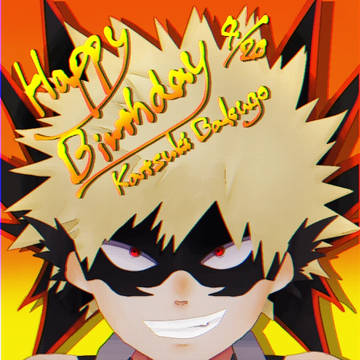 爆豪勝己誕生祭