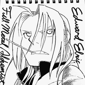 \ エドワード・エルリック / 模写