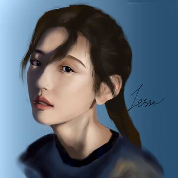 厚涂临摹