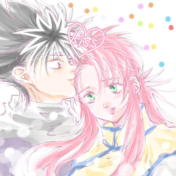 【飛蔵】おでこにキス
