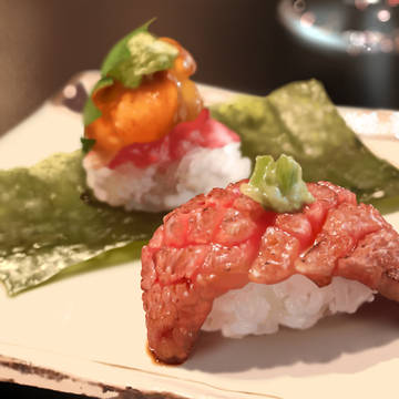 無駄に高そうな肉のお寿司
