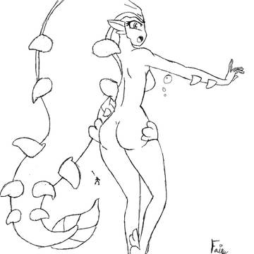 Giantess Eel Shantae