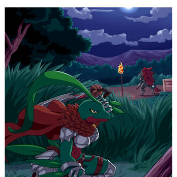 Commission .:Pokemon hunter:.