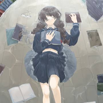 「     本に溺れる     」