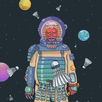 太空鬼面