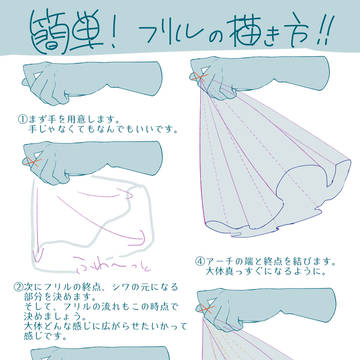 フリル メイキング