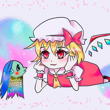 アマビエ様とフランちゃん♪