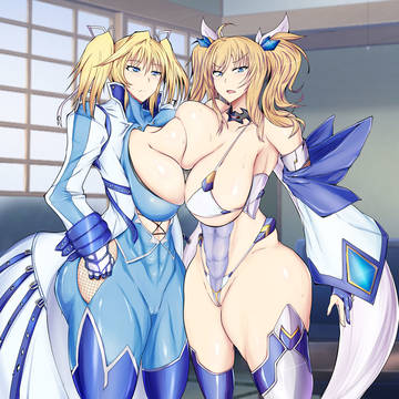 金髪ツインテ対魔忍