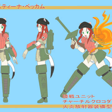 ストライクウィッチーズ二次創作　オリジナルキャラクターその2