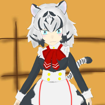ホワイトタイガー　カフェ衣装