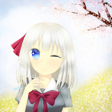 女の子練習中