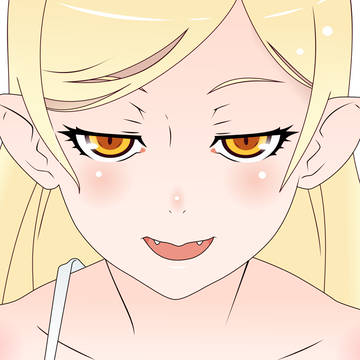 Shinobu Oshino Vector Art V