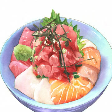 海鮮丼