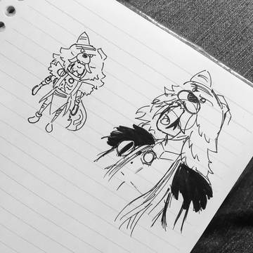 最近の落書き