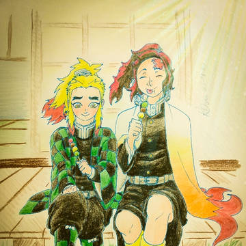 Tanjirou and Senjurou