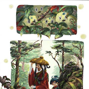 旅人と森