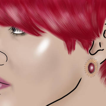 V【似顔絵】