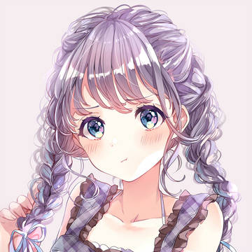 三つ編みはかわいい。
