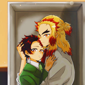 煉獄先生と炭治郎くん