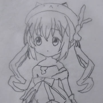 きらファンチノちゃんなぞり描き
