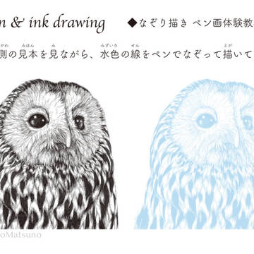 ペン画体験教材