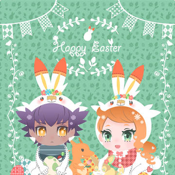 ✨🥚🐰👶💖👶🐰🥚✨