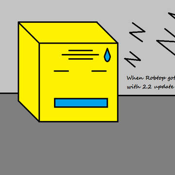 Geometry Dash 2.2 meme