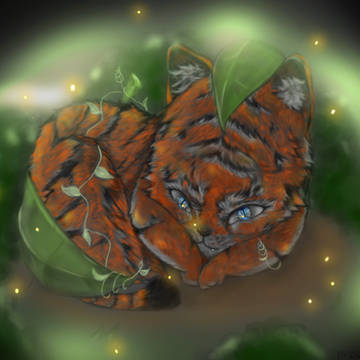 Tiger leaves