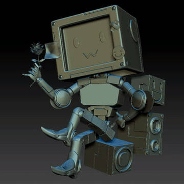 ROBO_Head Zbrush