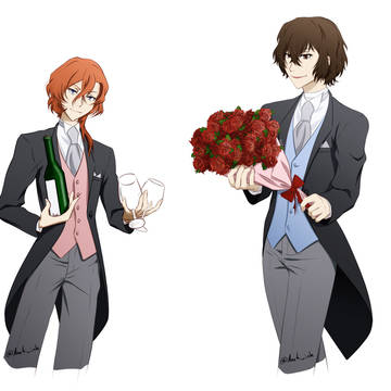 Valentine Chuuya and Dazai