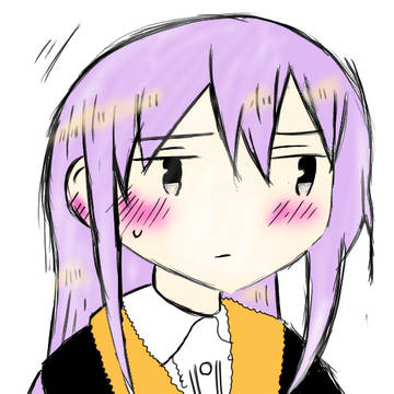 [バンドリ]湊友希那　落書き